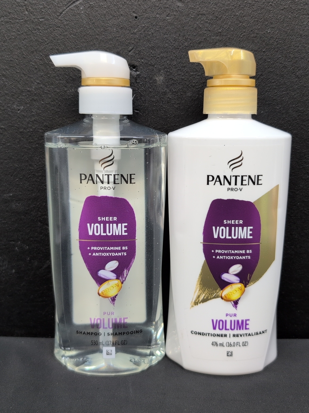 Pantene Pro-V Sheer Volume Shampoo 17.9oz & Conditioner 16oz